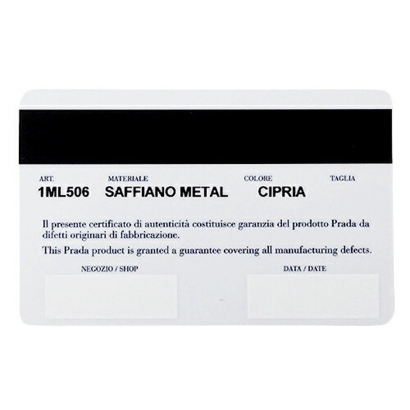 PRADA Beige Saffiano Wallet - Picture 9 of 12